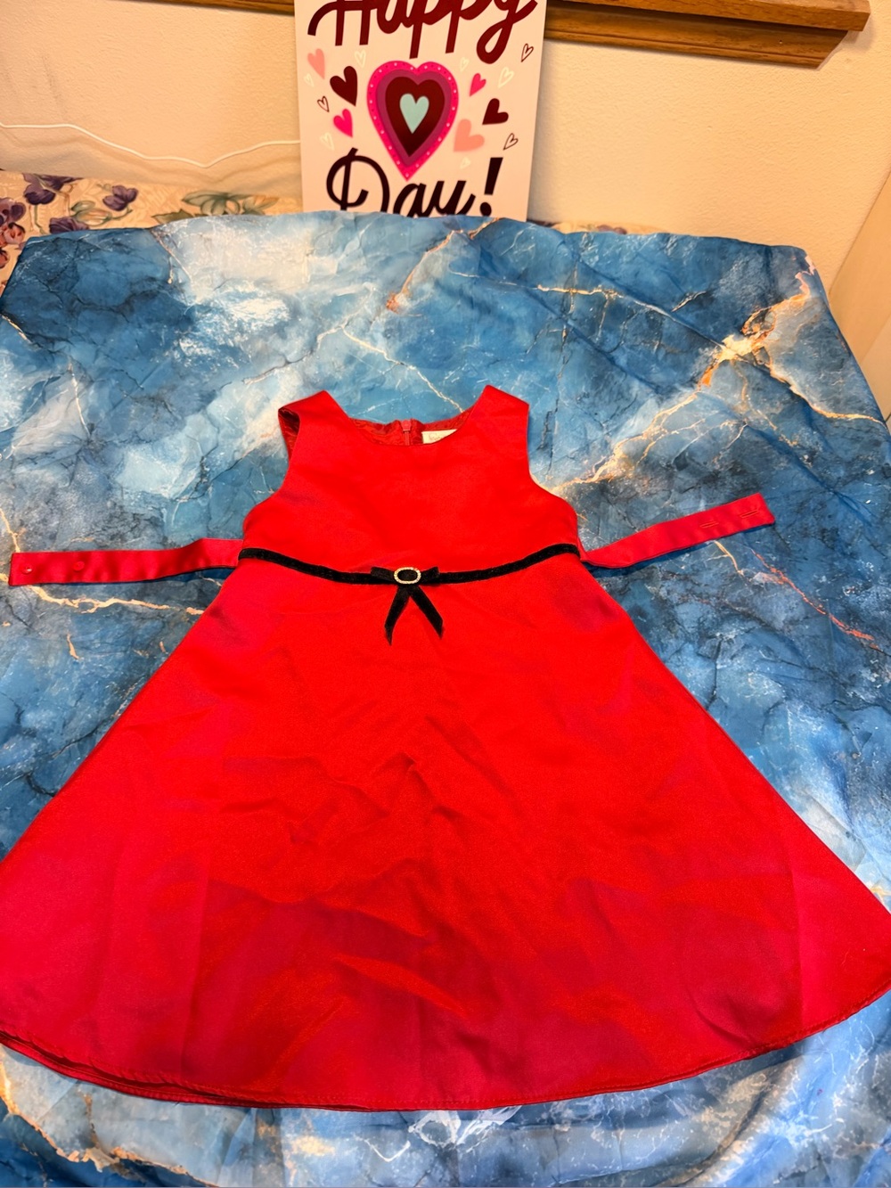 YoungLand red dress size 2T